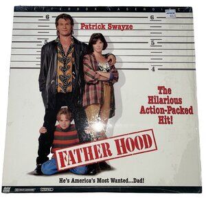 Father Hood Adventure Comedy PG 13 1993 Laserdisc Patrick Swayze Halle Berry u